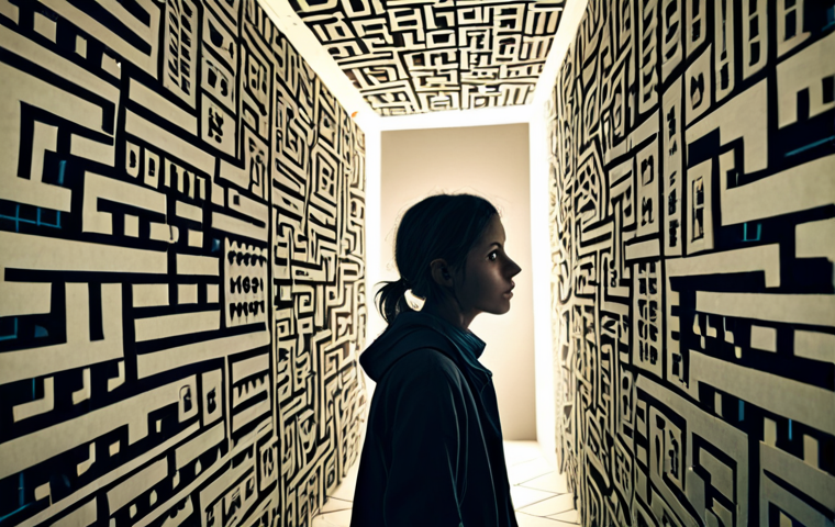 **Image Prompt:** A person looking overwhelmed and lost in a dark, twisting maze representing the financial challenges of rare diseases. The maze walls are made of medical bills and insurance forms. A faint light shines in the distance, symbolizing hope and available resources. Style: Realistic, slightly desaturated colors to convey the sense of despair, with a focus on dramatic lighting.