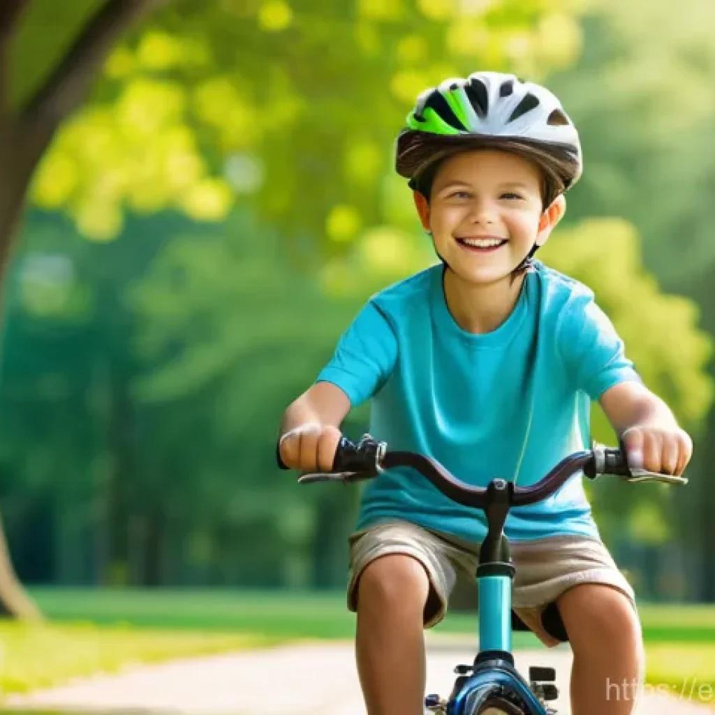 근육병 치료를 위한 유전자 치료 - **Prompt:** A heartwarming scene depicting a young child, approximately 6-8 years old, with Duchenne...